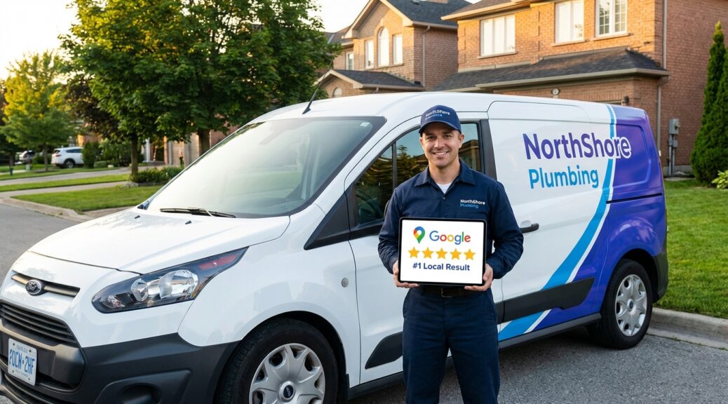 NorthShore Plumbing Toronto local SEO case study SR Orbit