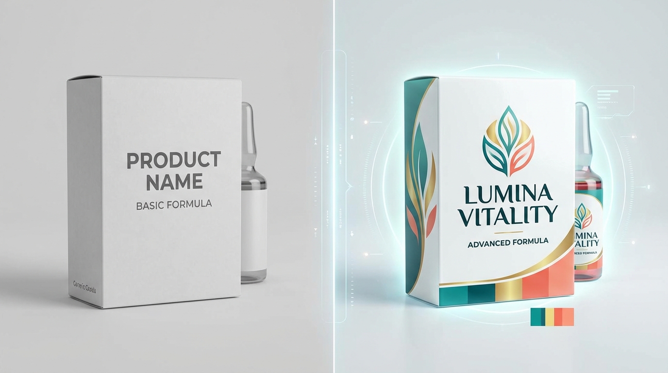 mushroom brand packaging design for functional mushroom products 2025