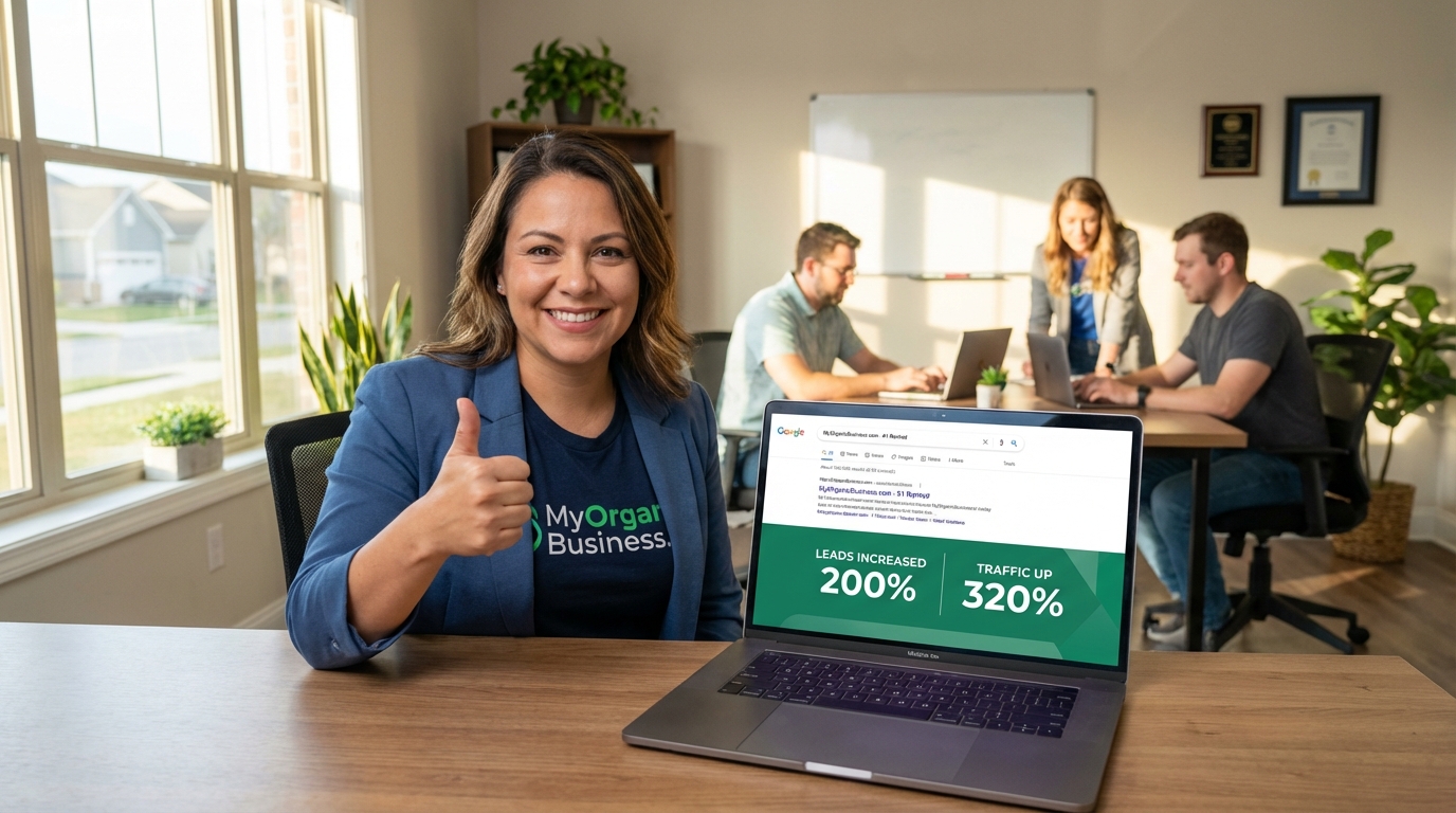 small business content marketing results SR Orbit